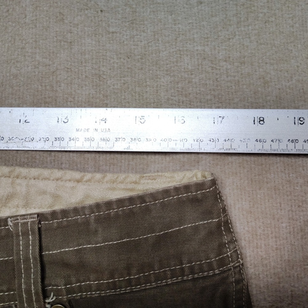 Kuhl Pants Mens The Law 34x32 Vintage Patina Dye Cargo Dark Khaki Brown Full Fit - Picture 10 of 11